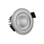 Noxion LED Spot Gimba Aluminium 6W 400lm 36D - 927 Zeer Warm Wit | Zaagmaat 74mm - IP44 - Beste Kleurweergave - Dimbaar
