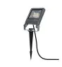 Ledvance LED Breedstraler Endura Spike Zwart 20W 1700lm - 830 Warm Wit