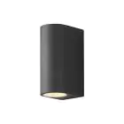 D'Lite Vossem Wandlamp Aluminium Zwart Up & Down | Geschikt Voor 2x GU10