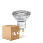 Voordeelpak 10x Ledvance LED PAR16 GU10 Reflector 7W 575lm 60D - 930 Warm Wit | Beste Kleurweergave - Dimbaar - Vervangt 80W